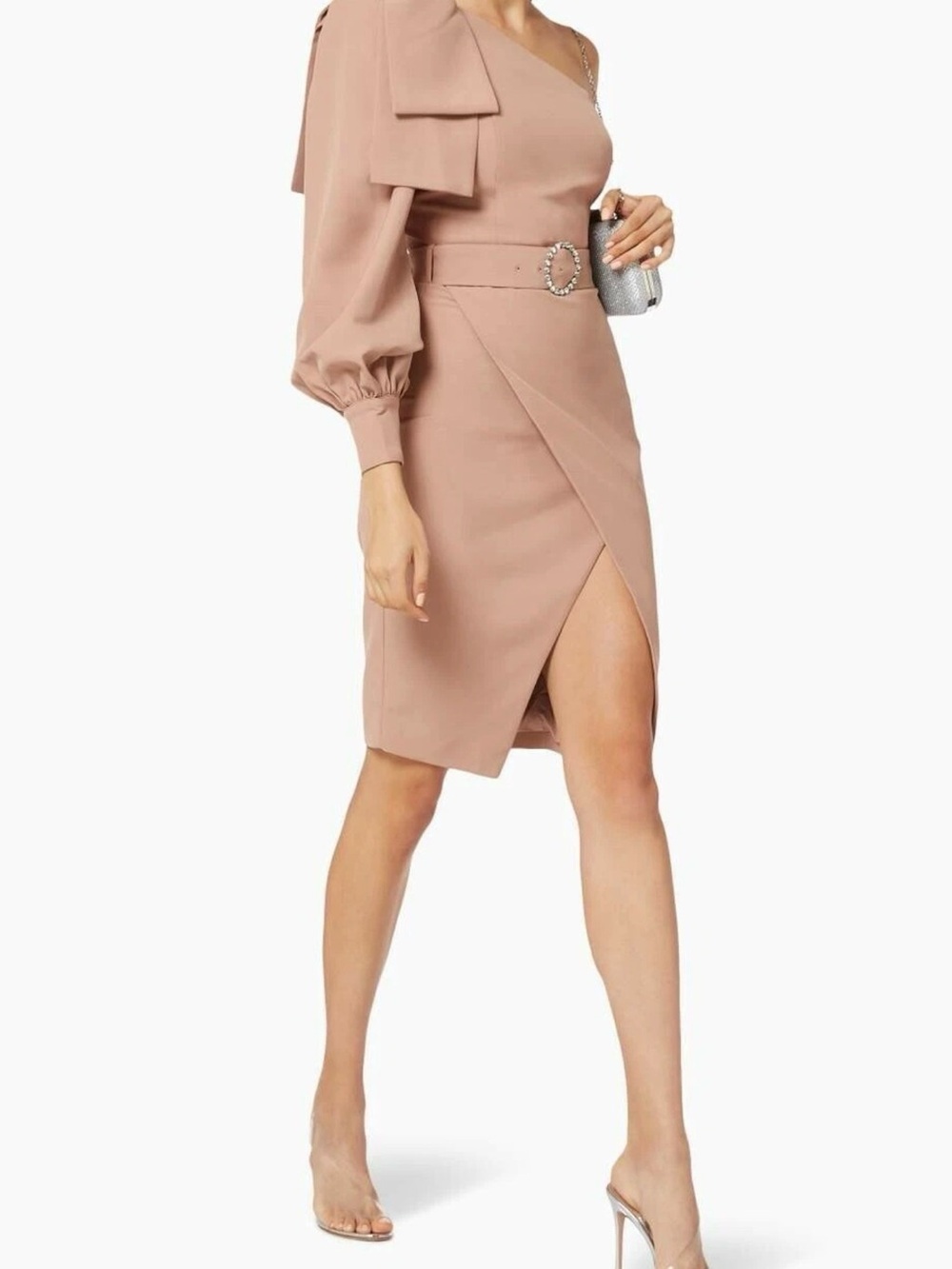 Lavish Alice Asymmetric One Shoulder Dress - Sz. 8